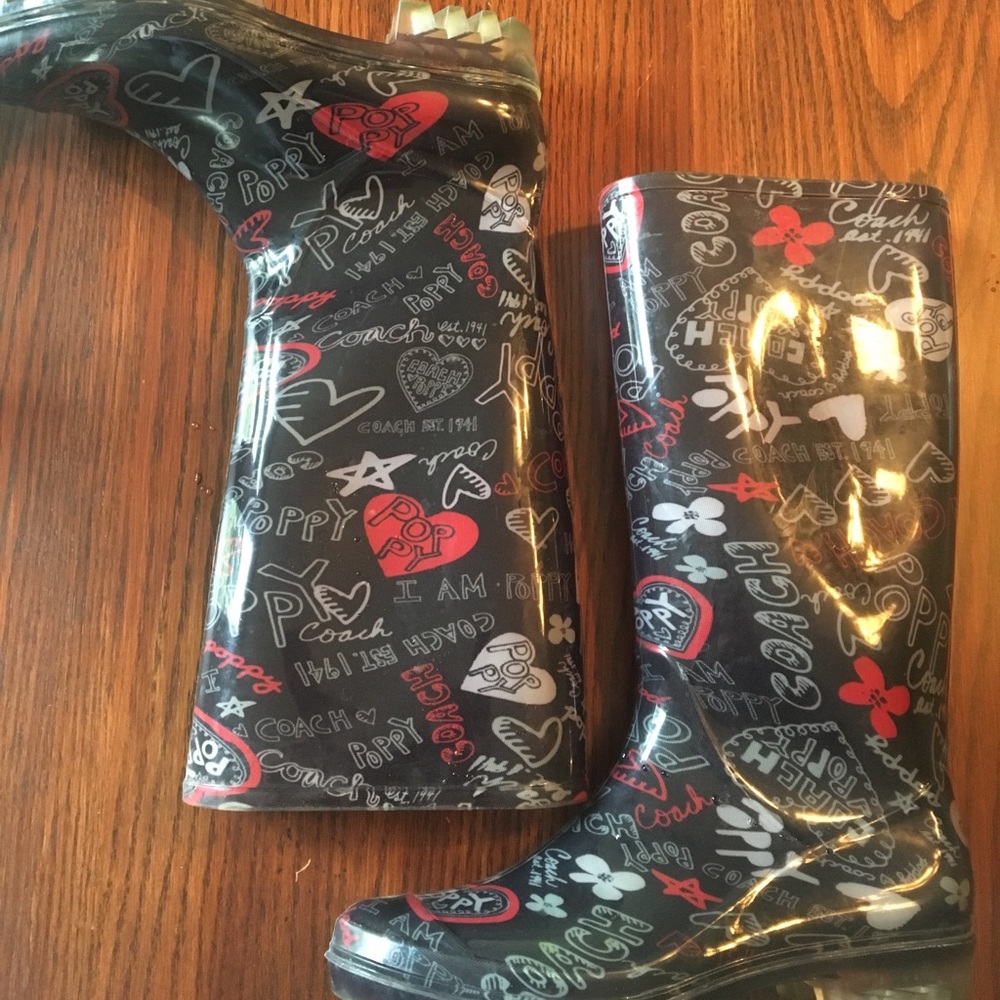 Coach Rain Boots